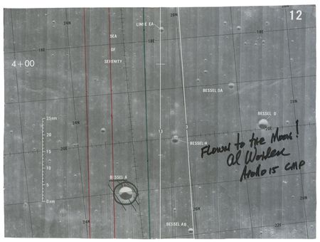 Lot #317 Al Worden - Image 1