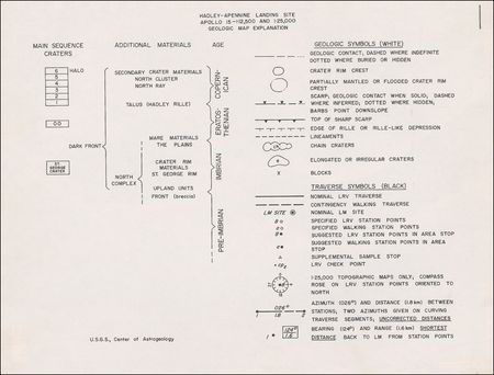 Lot #321 Lunar Surface Map - Image 1