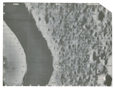 Lot #321 Lunar Surface Map - Image 2