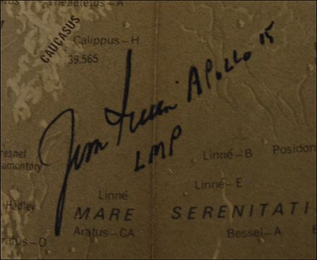 Lot #141 Neil Armstrong's Moon globe - Image 3