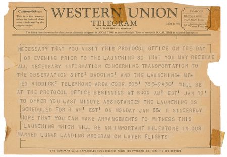 Lot #3 Wernher von Braun - Image 3