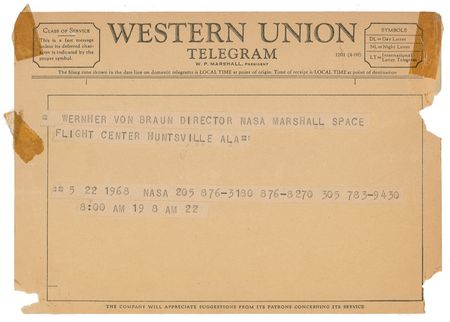 Lot #3 Wernher von Braun - Image 4