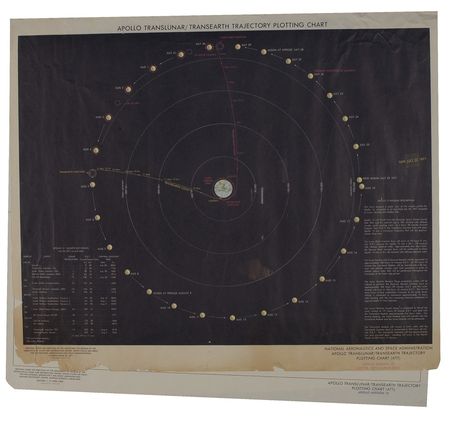 Lot #327 Apollo Plotting Charts - Image 1
