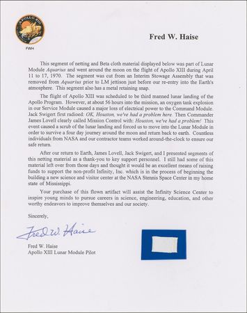 Lot #288 Apollo 13 - Image 2