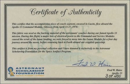 Lot #287 Apollo 13 - Image 2