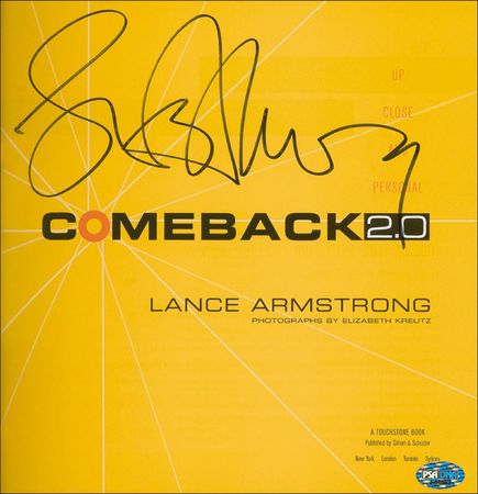 Lot #1136 Lance Armstrong Book - Image 1