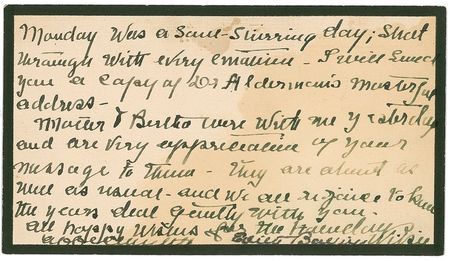 Lot #205 Edith Bolling Wilson Handwritten Letter Signed - Image 2