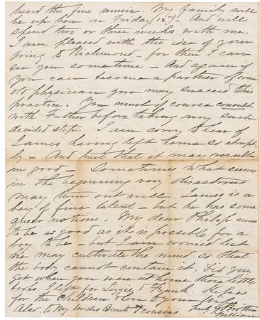 Lot #428 William R. Terrill: Just a few years before making a decision that would estrange him from his family, Terrill writes his brother of the grandeur of New York's mountains and concern for his father - Image 4