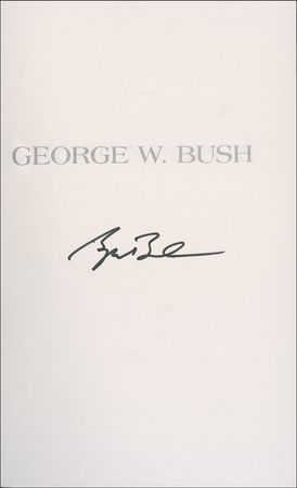 Lot #29 George W. Bush Book