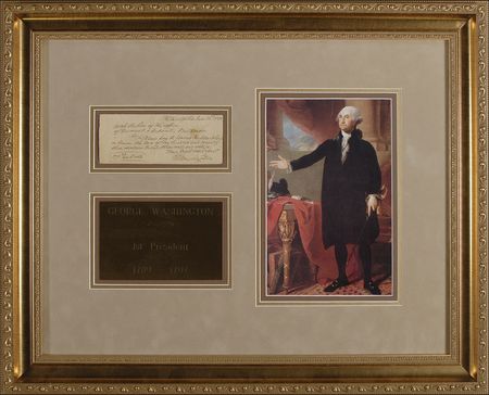 Lot #204 George Washington: Robert Spring Robert Spring Forgery - Image 1