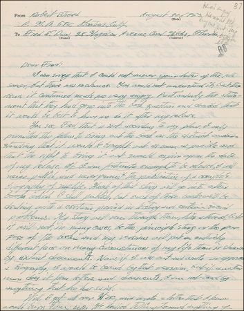 Lot #337 Robert Stroud: 