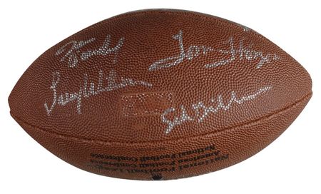 Lot #1186 Football Hall of Famers Footballs - Image 2