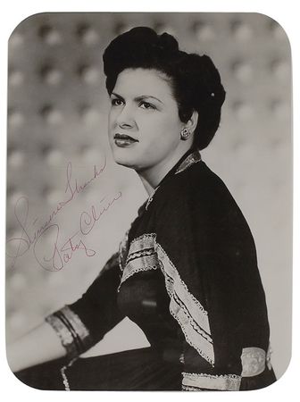 Lot #788 Patsy Cline: Early Patsy Cline glamour portrait - Image 2
