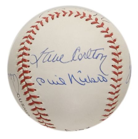 Lot #1144 Baseball: 300 Game Winners Baseball - Image 1