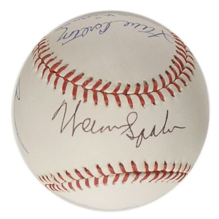 Lot #1144 Baseball: 300 Game Winners Baseball - Image 2