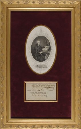 Lot #269 John Hancock: Bold Revolutionary War-dated Hancock - Image 1