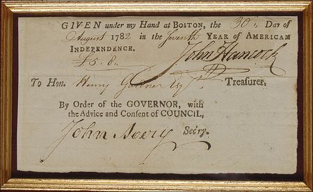 Lot #269 John Hancock: Bold Revolutionary War-dated Hancock - Image 2