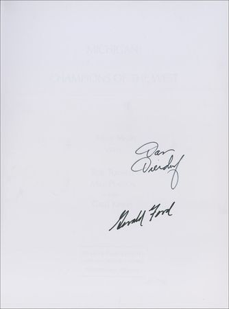 Lot #75 Gerald Ford Book - Image 1