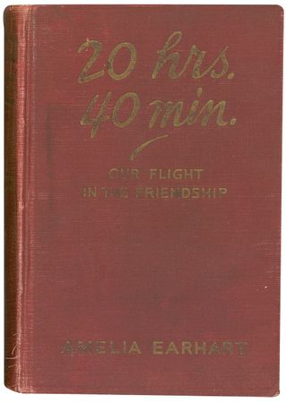 Lot #482 Amelia Earhart Book - Image 2