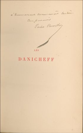 Lot #572 Alexander Dumas, fils: Dumas (fils) signs a very limited edition with his pseudonym - Image 1