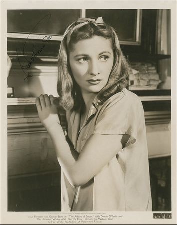 Lot #974 Joan Fontaine Signed Photographs - Image 2