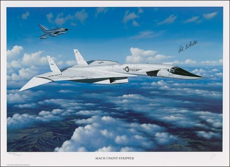 Lot #529 Al White Model and Lithograph - Image 3