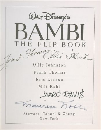 Lot #677 Disney Animators Book - Image 1