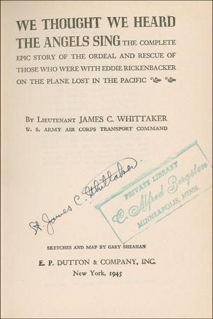 Lot #430 James C. Whittaker Book - Image 1