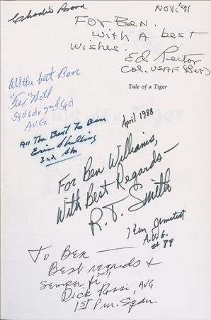 Lot #385 Flying Tigers Book - Image 1