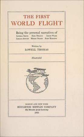 Lot #365 Aviation: The First World Flight, signed by six of the first men to circumnavigate the globe in 1924 - Image 2