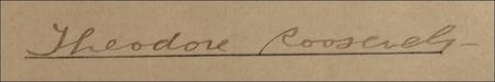 Lot #171 Theodore Roosevelt Signed Document - Image 2