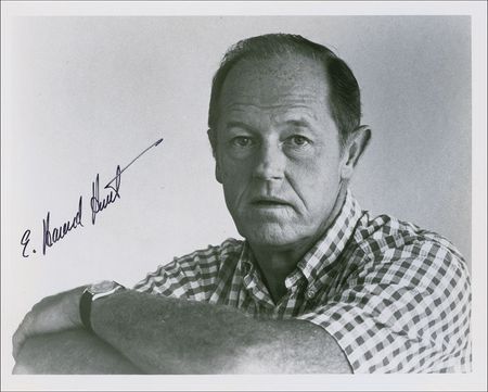 Lot #282 E. Howard Hunt Typed Letter Signed and Signed Photograph - Image 1