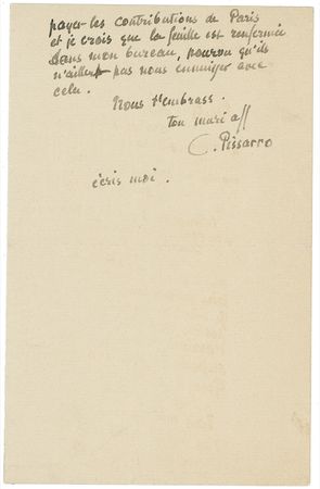 Lot #624 Camille Pissarro: 