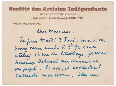 Lot #648 Paul Signac: 