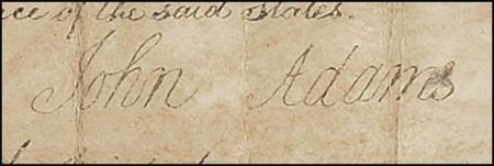 Lot #5 John Adams: In 1798, President Adams grants Pennsylvania land to a University of Pittsburgh founder - Image 2