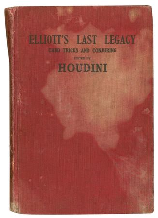Lot #1001 Harry Houdini: A magic book which Houdini instructs 