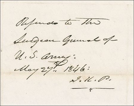 Lot #147 James K. Polk Endorsement - Image 1