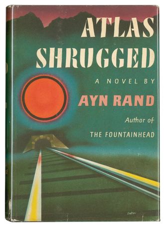 Lot #629 Ayn Rand: The controversial yet philosophical Ayn Rand signs Atlas Shrugged - Image 2