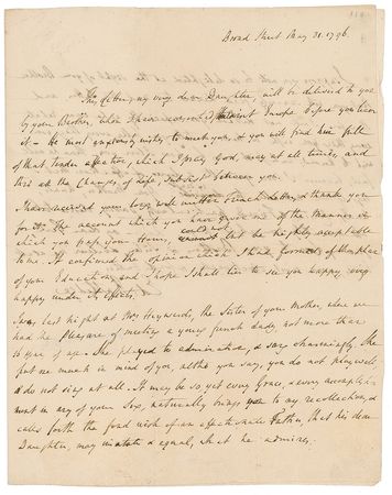 Lot #244 Declaration of Independence: Edward Rutledge: Scarce letter from a South Carolina Signer - Image 1