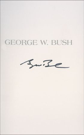 Lot #38 George W. and Laura Bush Books - Image 1