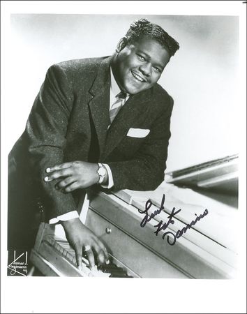 Lot #799 Fats Domino Signed Photographs - Image 1