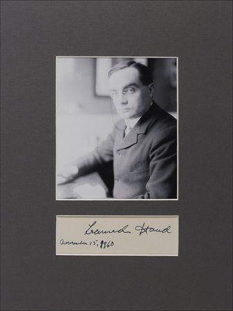 Lot #272 Learned Hand Signatures - Image 2