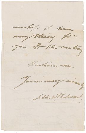 Lot #294 King Edward VII Handwritten Letter Signed - Image 2