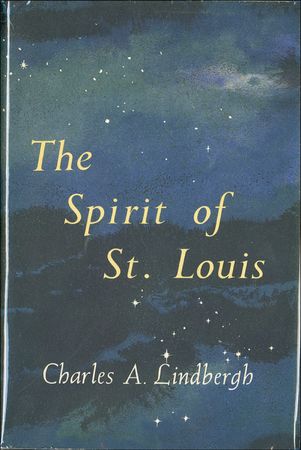 Lot #499 Charles Lindbergh: Lindbergh signs his firsthand account of his historic trip - Image 2