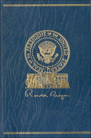 Lot #154 Ronald Reagan: Limited edition copy of Reagan's 'Speaking My Mind' - Image 2