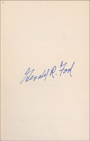 Lot #78 Gerald Ford Book - Image 1