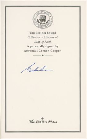 Lot #476 Gordon Cooper Book - Image 1