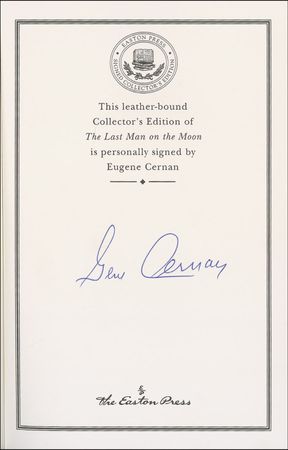 Lot #472 Gene Cernan Book - Image 1