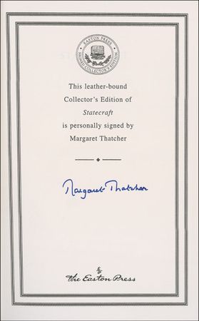 Lot #350 Margaret Thatcher Book - Image 1