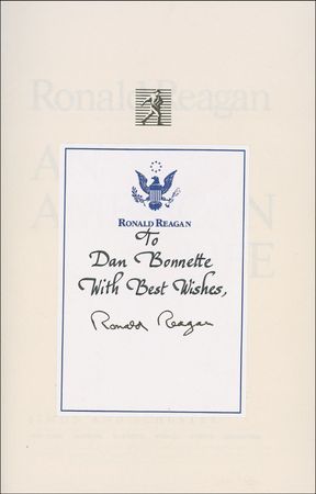 Lot #156 Ronald Reagan Book - Image 1